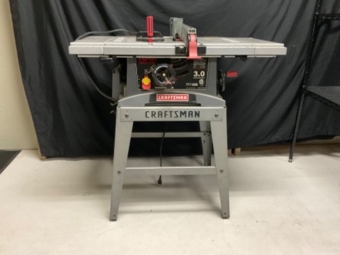 CRAFTSMAN 10” TABLE SAW 3.0 HP