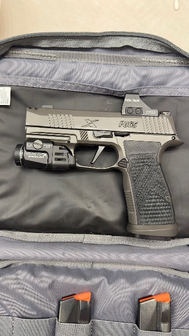Sig Sauer P365 AXG Legion with accessories