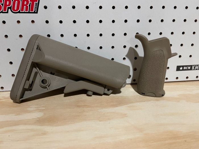 Mil-Spec B5 Rifle stock and BCM grip 80.00