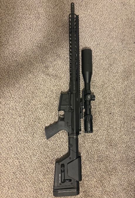 AR-10 Stag Arms with Vortex Optic