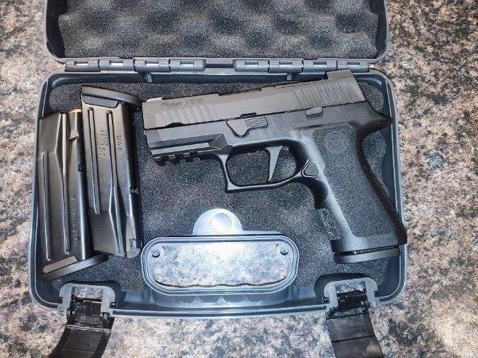 SIG SAUER P320 XC OPTIC READY W/NIGHT SIGHTS