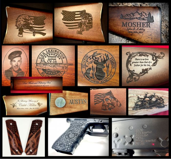 Rifle, Pistol, and Knife Engraving