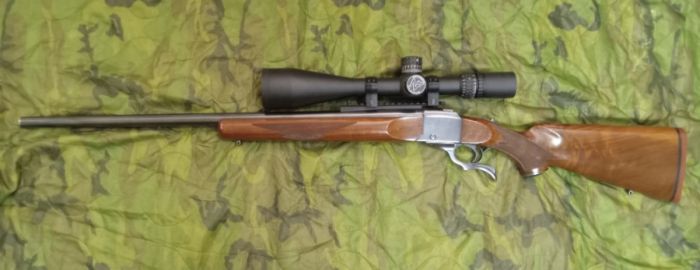 Ruger #1 220 Swift w/  Nightforce NXS 8-32 Scope