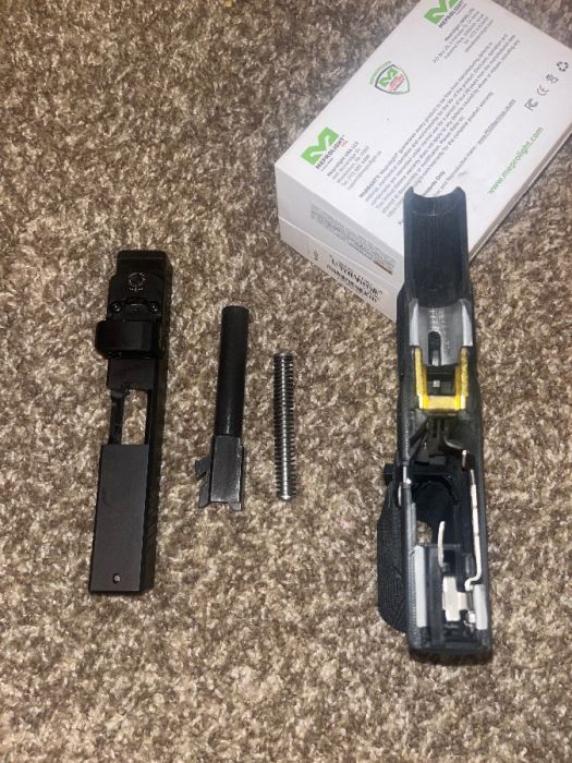 FMDA Glock DD19.2 Style Parts 3D Print+MeproLight