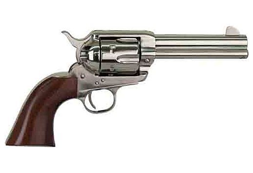 Cimarron Pistoleer 1873 45LC 4.75&quot; Nickel 6rd