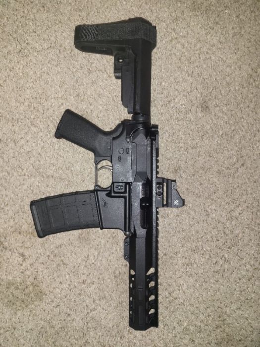 Ar9 9mm ar15 pistol