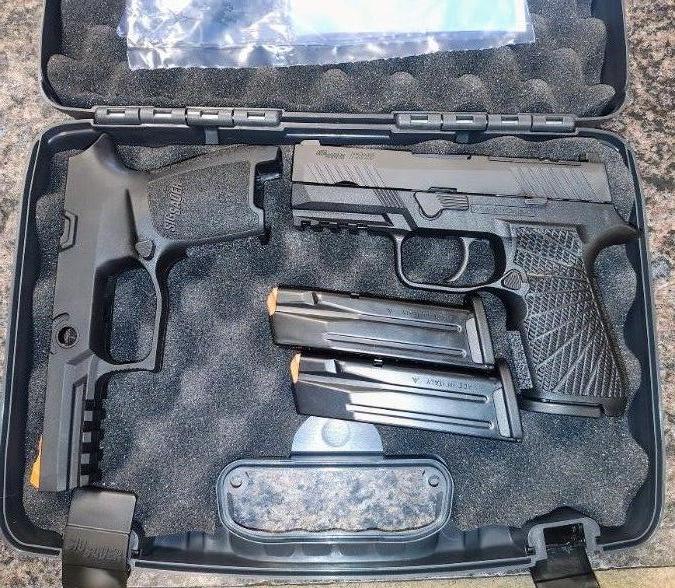 SIG SAUER P320 OPTIC READY WITH WILSON COMBAT FRAM