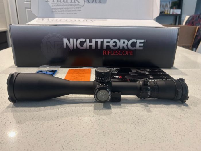 Nightforce NX8 4-32X50 F1 - .25 MOA - C624