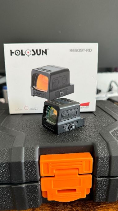 Holosun 509t red, small blemish