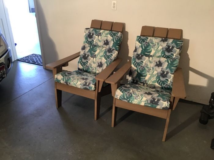 Adirondack patio chairs