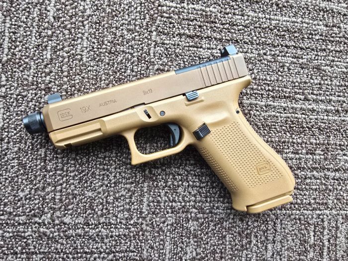 Glock 19X MOS FDE