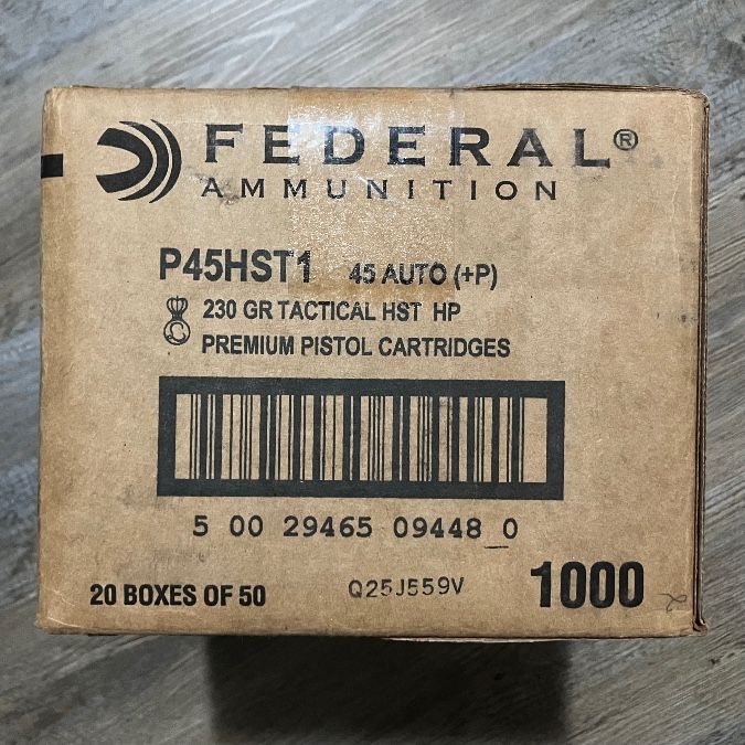 Federal HST 45ACP +P