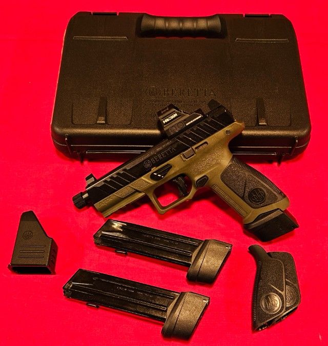 BERETTA APX 9MM W/ HOLOSUN HE407C-GRX2 TI-794