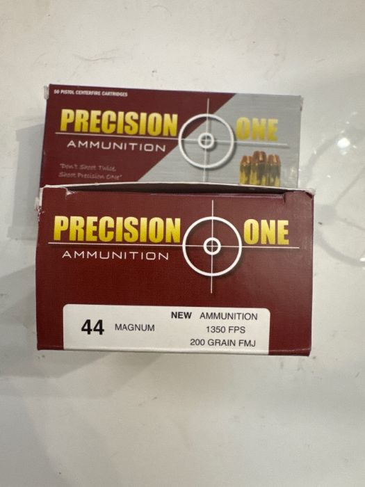 .44 Mag Precision One 200 Grain Fmj : Ammunition