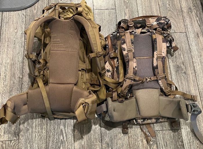 Two Mystery Ranch Metcalf Packs