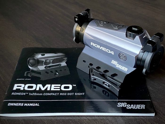 Sig Sauer Romeo4B 1x20mm Compact Red Dot Sight