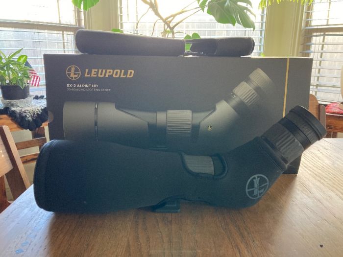 Leupold spotting scope sx-alpine hd 20-60x80