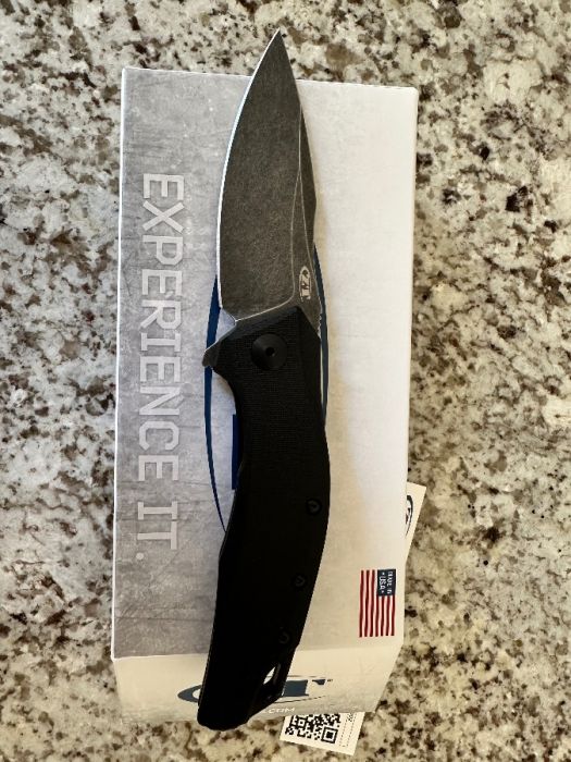 Zero Tolerance ZT 0357BW pocket knife