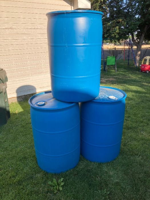 55 gallon plastic drums 