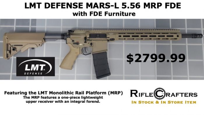 LMT Defense MARS-L 5.56 MRP FDE with FDE Furniture