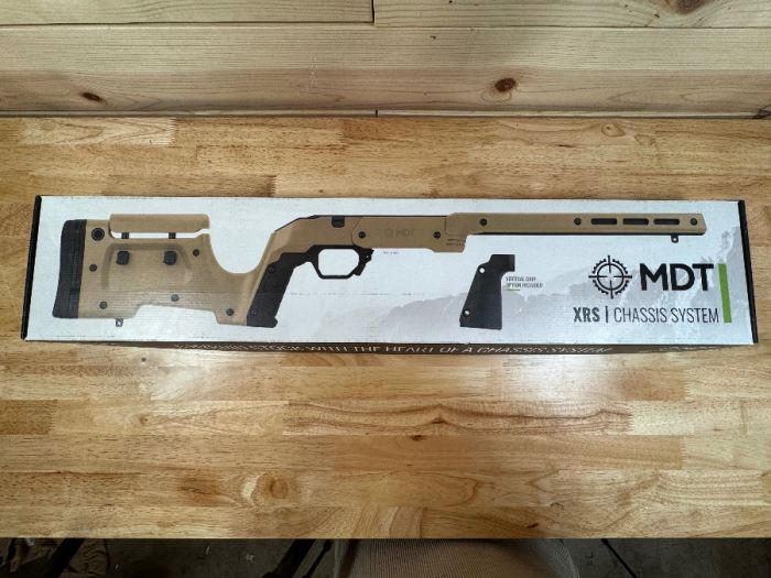 Brand New MDT XRS Chassis FDE/ fits Remington 700