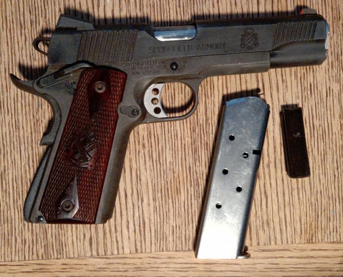 Springfield Armory 1911 Loaded .45 Project Gun