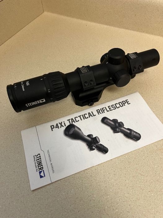 Steiner LPVO P4 xi tactical rifle scope 