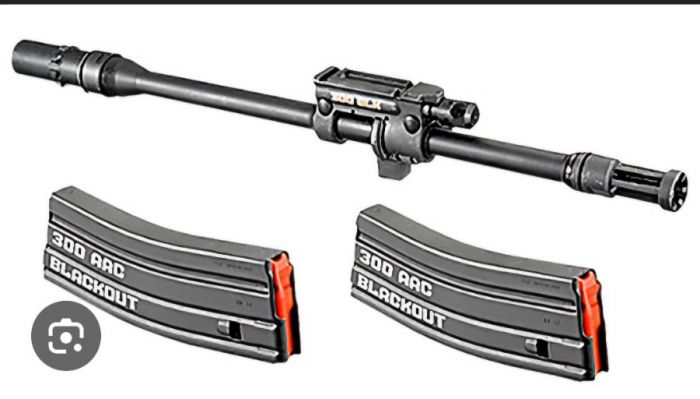 Ruger 300 blackout barrel kit for SR 556 take down