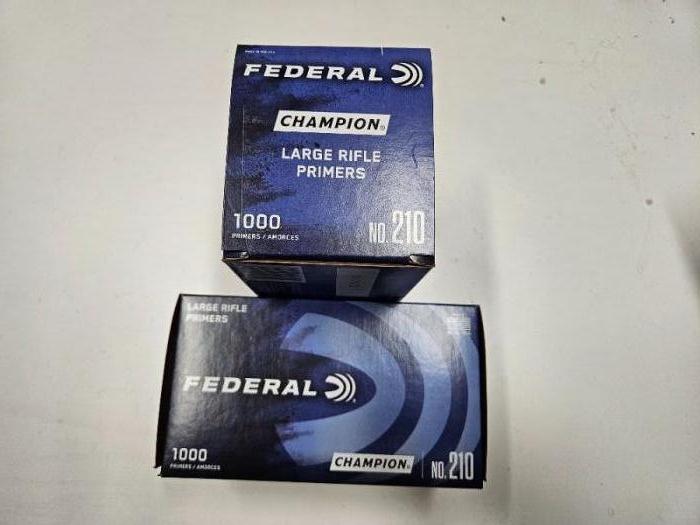 Federal Large Rifle Primers