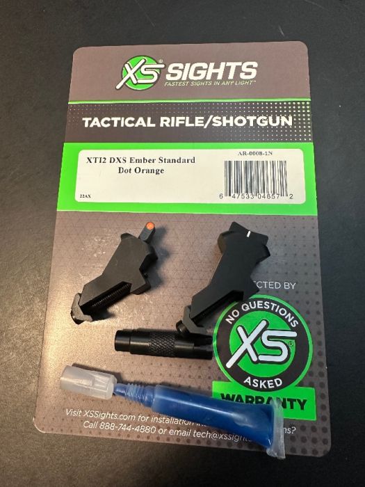 XS Sights Ember Night Sights BUIS 45 Degree Offset