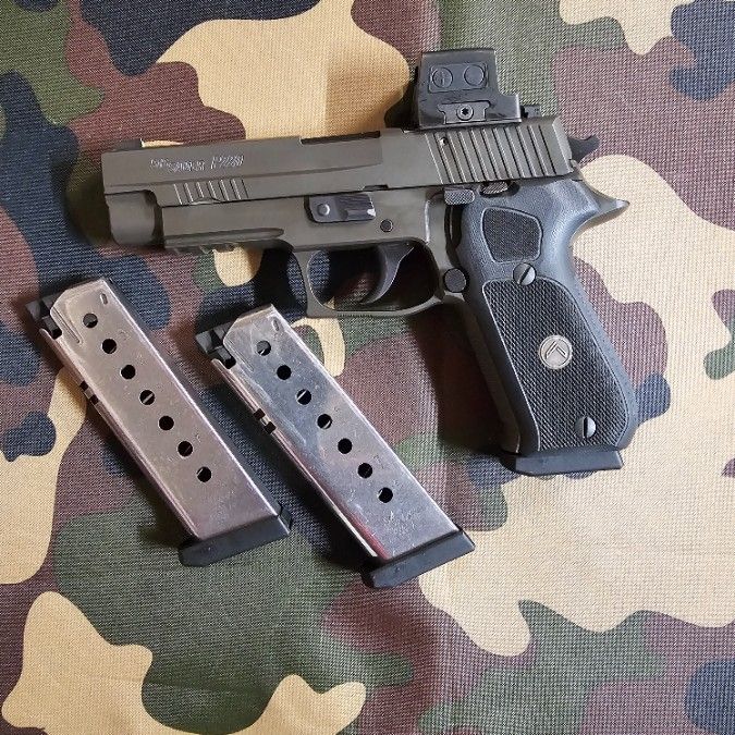 Sig Sauer P220 Legion 45acp and Holosun 509T