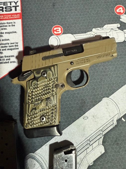 Sig P938 9mm subcompact 