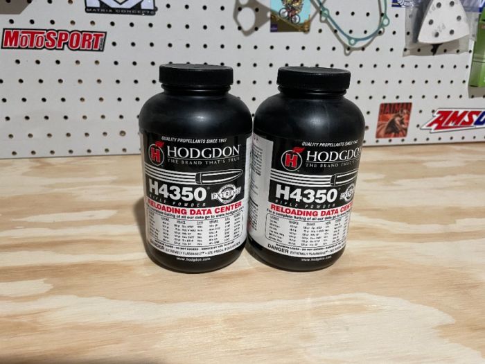 H4350 Gun Powder 40.00 each or 80.00 for both.