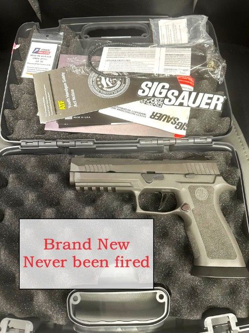 Sig Sauer P320 XFIVE Full-Size SemiAuto Pistol 9mm