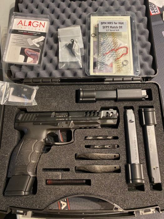 Like new HK VP9 Match with lots of extras