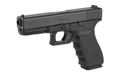 Glock 20SF Gen3 10MM 4.61&quot; 2 Mags Black 15+1