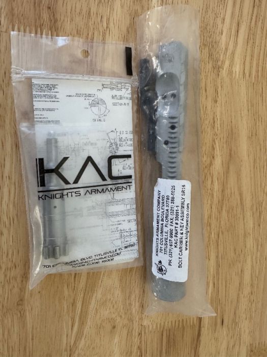 KAC knights armament company SR-16 bolt/carrier