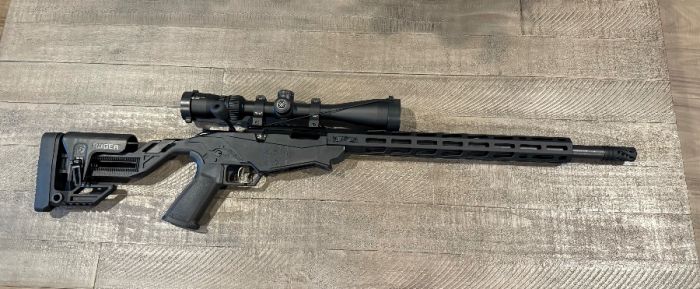 Ruger precision 22 mag like new 