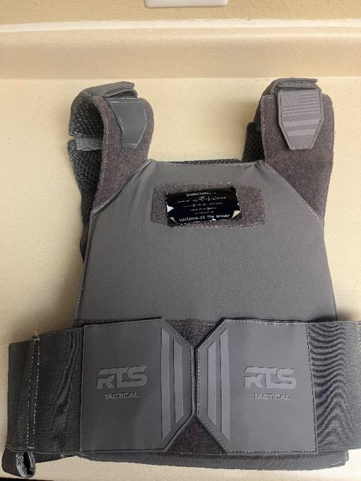 RTS tactical plate carrier and plates . 