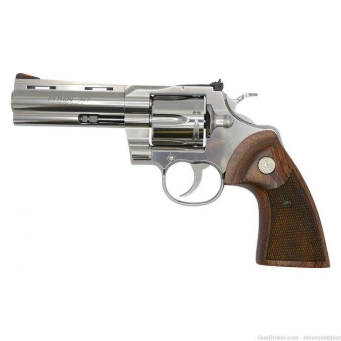 SP4WTS Colt Python 4.25in anib BEAUTIFUL 357/38