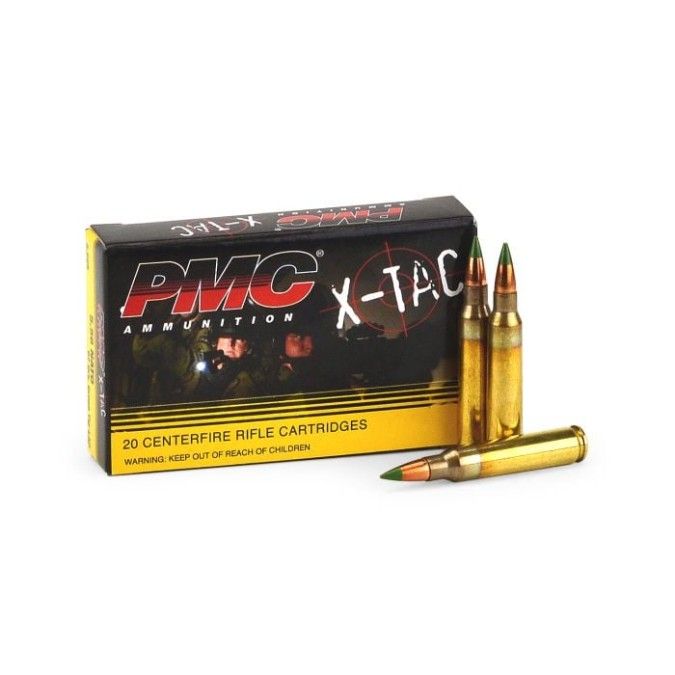 PMC X-TAC 5.56 62gr LAP 1000rd