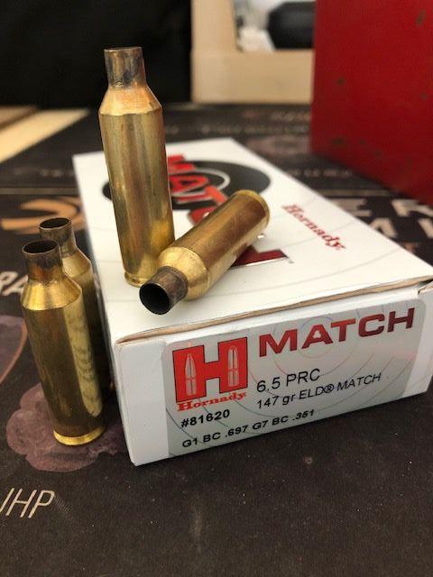 6.5 PRC Hornady Brass