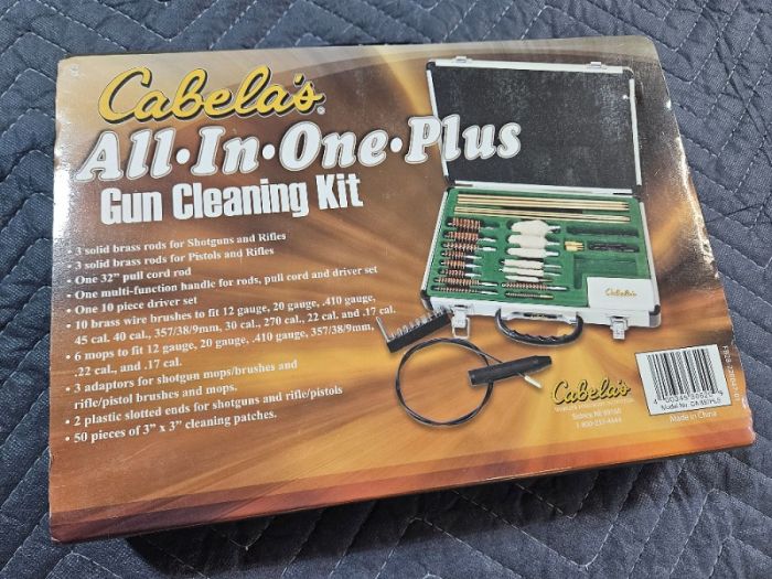 New Cabelas Cleaning Kit