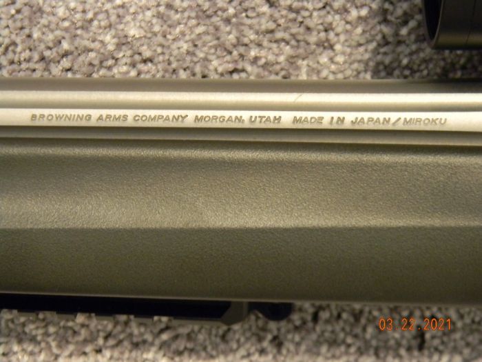 Browning X Bolt Max Varmint/Target 6.5 Creedmoor