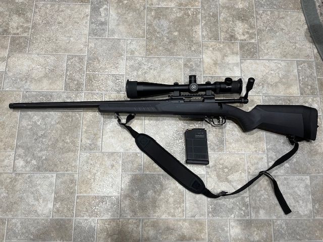 Savage .308 Model 110 with bull barrel 