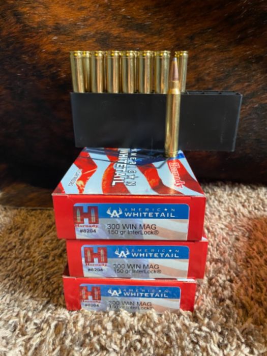 WTS Factory Hornady, Federal 300wm Ammo