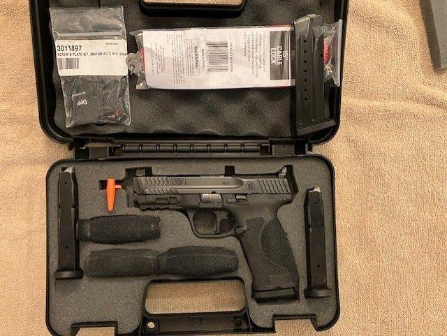 Optics Ready M&amp;P9 2.0 W/Apex FF Trigger 4.25&quot;