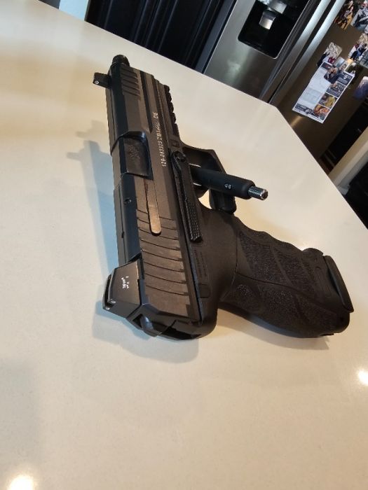 HK P30 V1 light LEM W/ Trirjicon NS &amp; 2 Barrels