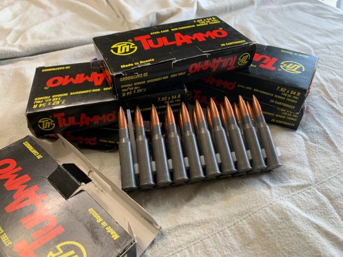 120 Rds. 7.62x54R Ammo