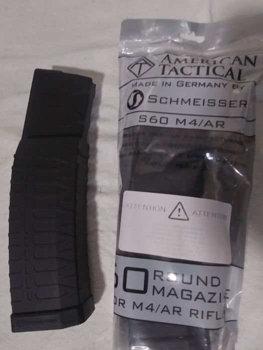 Two 60 round AR magazines